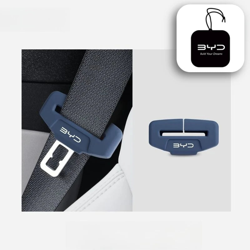 BYD Car Seat Belt Protective Cover for BYD ATTO 3 Yuan Plus Song Plus Seal 06 07 Dolphin Sealion 05 07 Seagull  Anti-colli…