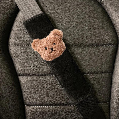 Children's Bear Car Seatbelt Cushion Cover