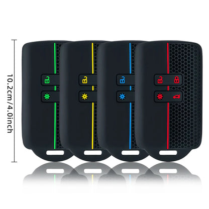 Renault & Dacia Key Cover with Colour Line — Clio, Captur, Logan