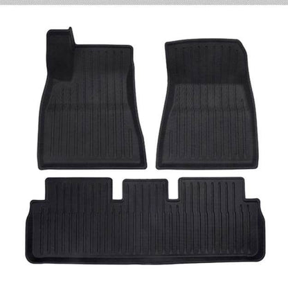 Tesla Model 3 Highland (2024–2025) All-Weather TPE Floor Mats & Cargo Liner - 1Pc Mat