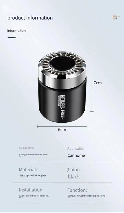 BYD Car Cup Holder Solid Balm Air Freshener