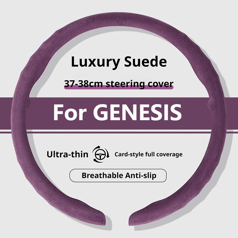 Genesis Ultrasuede Steering Wheel Cover