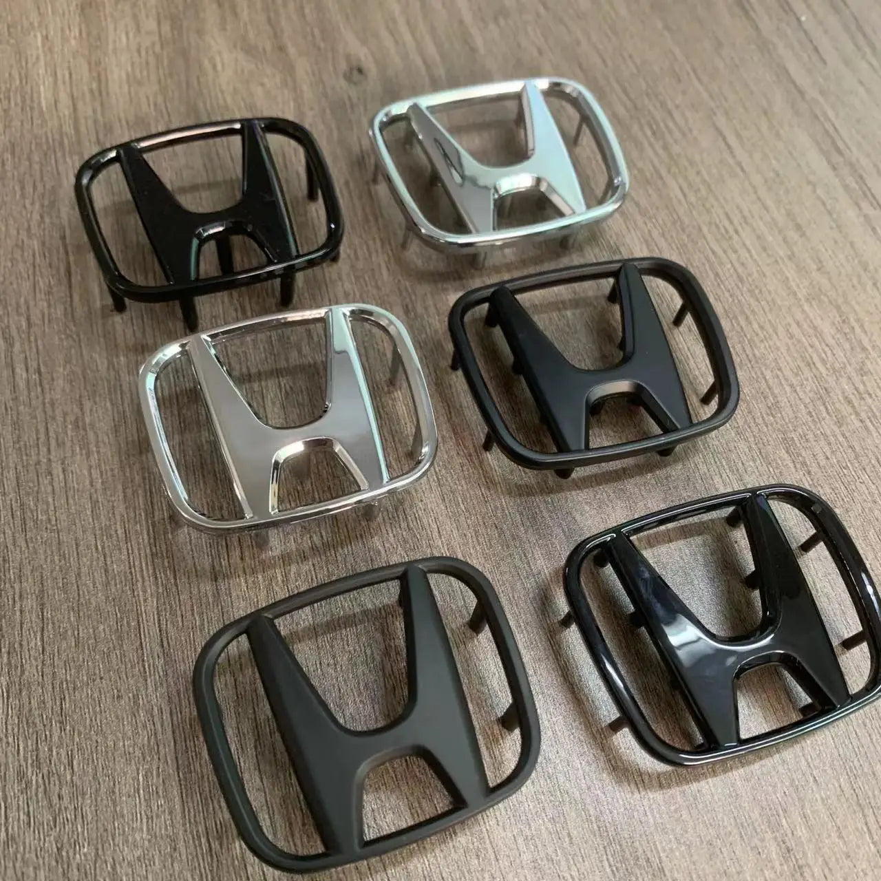 Honda Steering Wheel Emblem – 50/53mm Car Badge Decal