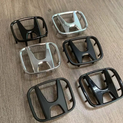 Honda Steering Wheel Emblem – 50/53mm Car Badge Decal