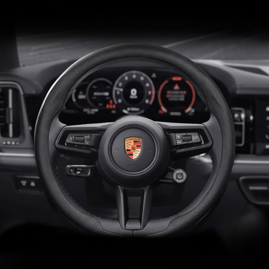 Porsche Nappa Leather Steering Wheel Cover