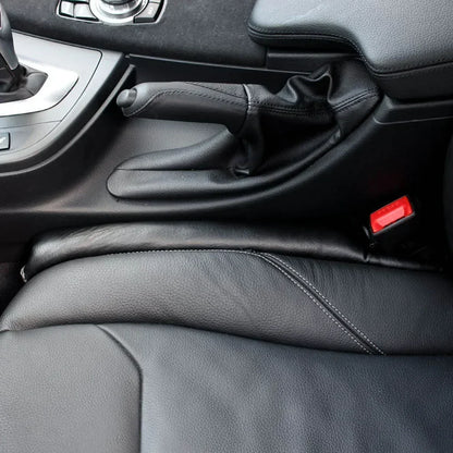Car Seat Gap Filler – Soft Leather-Style Seat Crevice Organizer