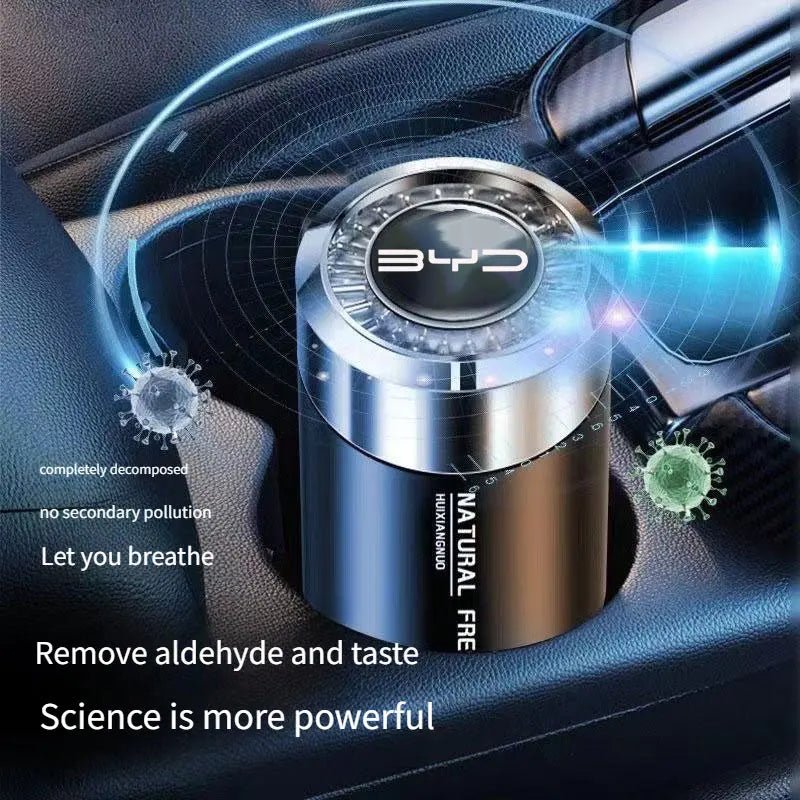 BYD Car Cup Holder Solid Balm Air Freshener