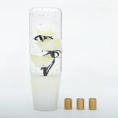 JDM Flower Acrylic Gear Shift Knob Universal 15cm Racing
