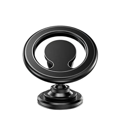 Magnetic Car Phone Holder – Universal Dashboard & Air Vent Mount - Dashboard Black
