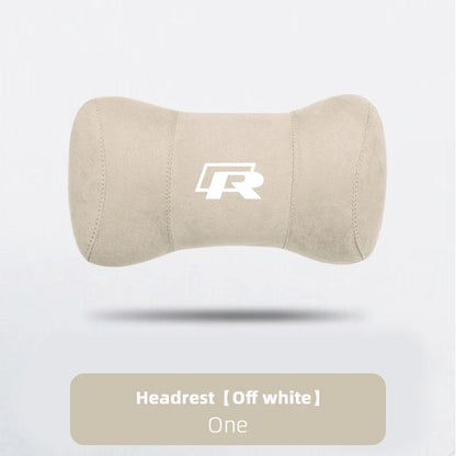 VW Suede Car Headrest Pillow