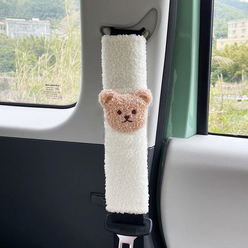 Children's Bear Car Seatbelt Cushion Cover