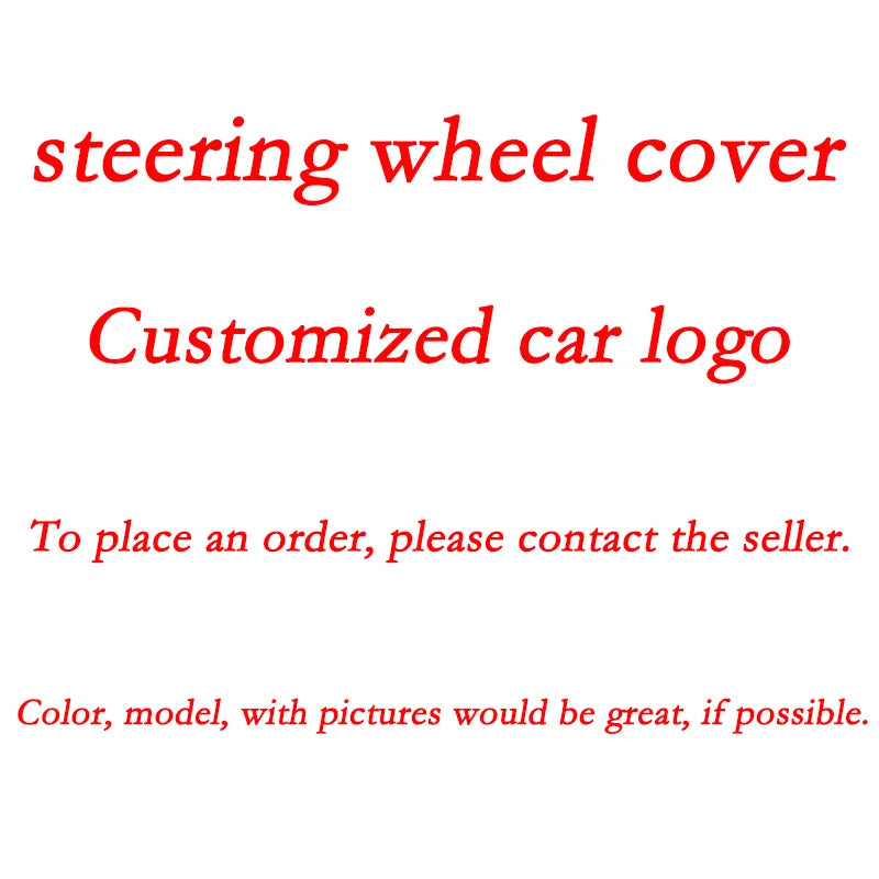 Genesis Microfibre Steering Wheel Cover - Customization