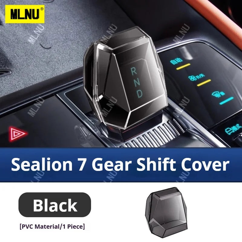 BYD Sealion 7 Centre Console Silicone Button Protector – LHD - Style B-Black