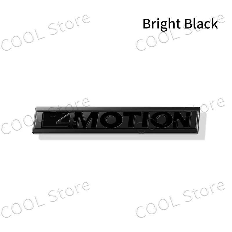 Volkswagen 4motion Metal Badge
