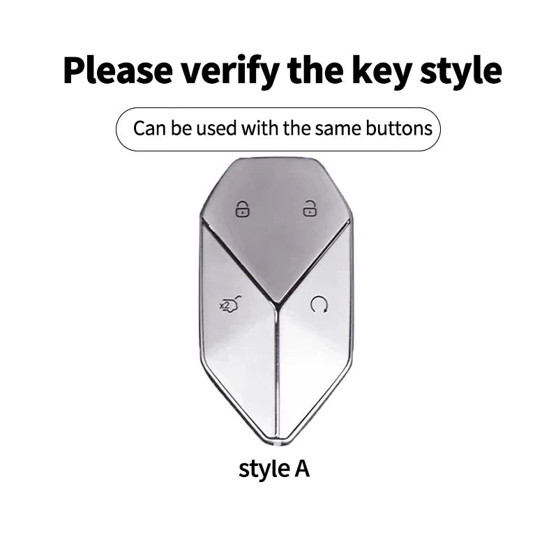BYD Ti7 Zinc Alloy Smart Key Fob Cover