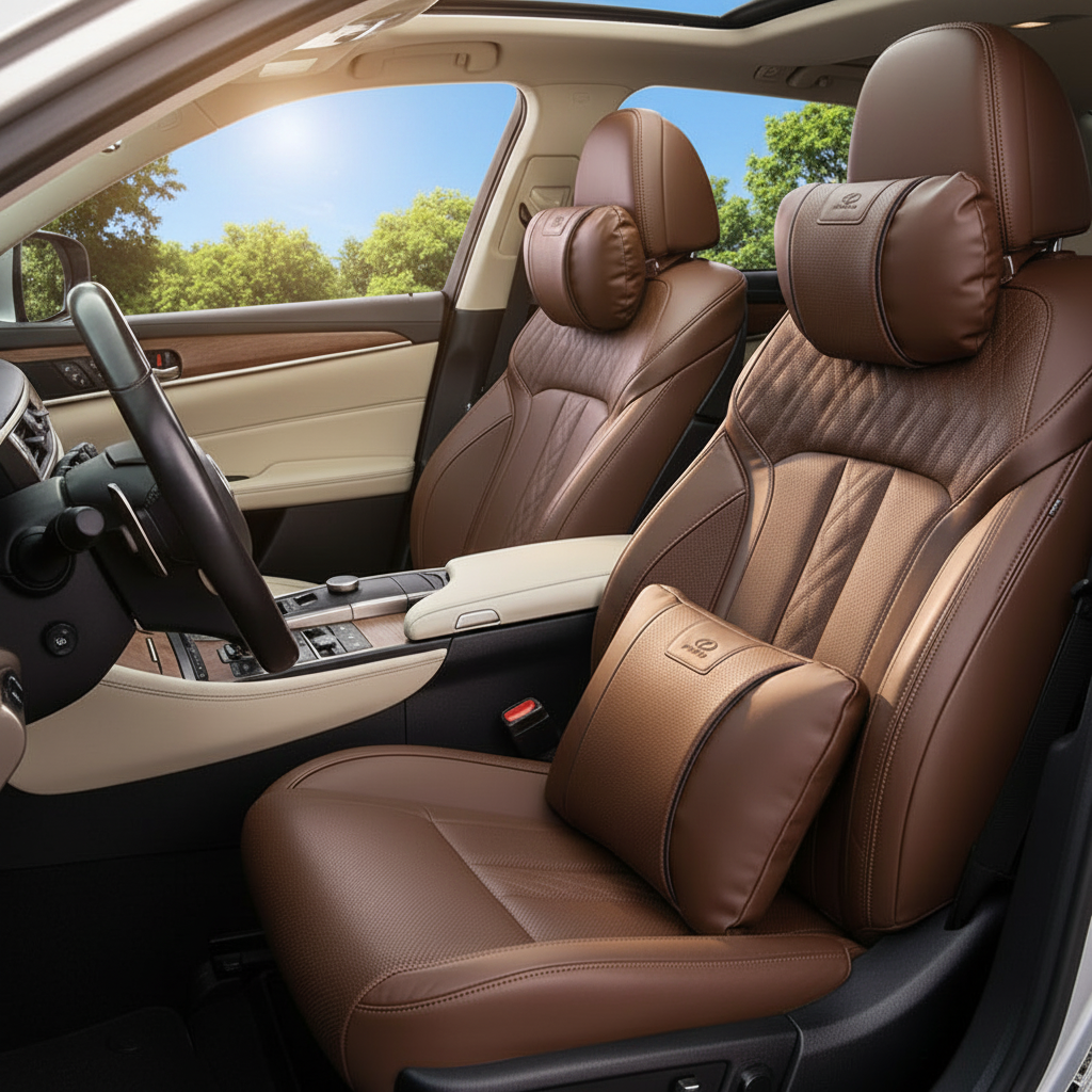 Almohada cervical y soporte lumbar para Lexus 