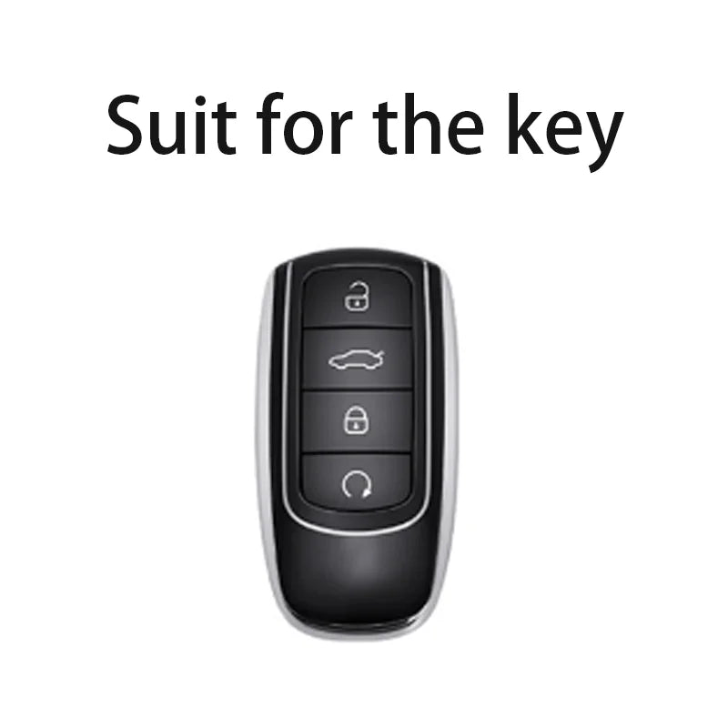 Chery Titanium Grey Key Case