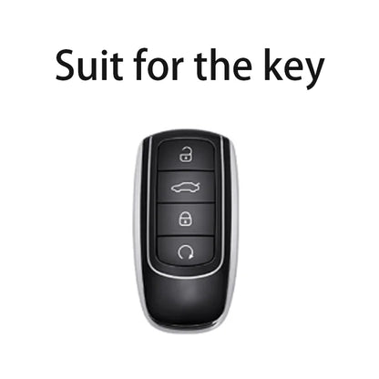 Chery Titanium Grey Key Case