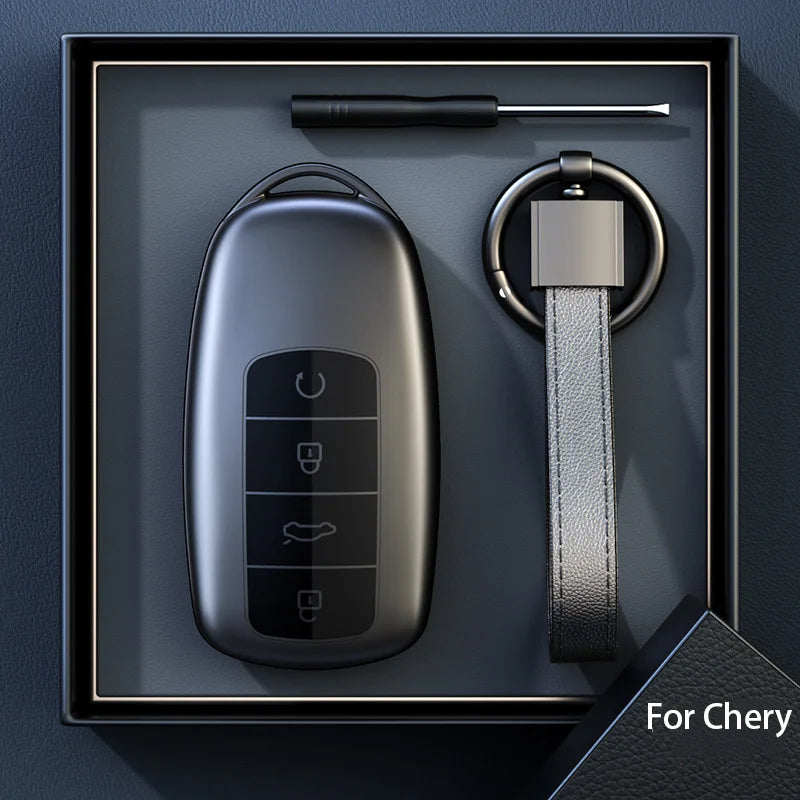 Chery Titanium Grey Key Case