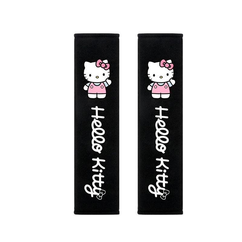 Hello Kitty Soft Car Seat Belt Covers 2Pcs Universal Shoulder Pads