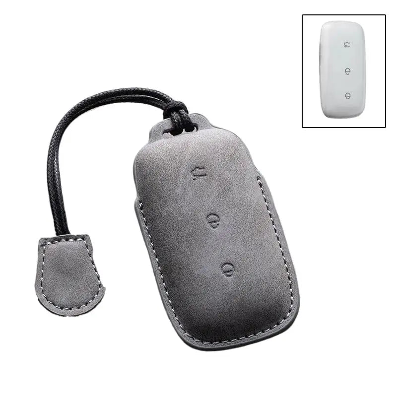 PU Leather Key Case for Geely EX5 EM-i Galaxy L6 L7 M9 Proton