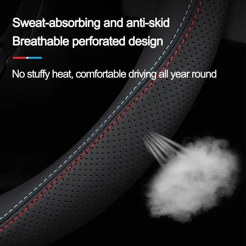 XPeng Ultra-Thin Leather Steering Wheel Cover