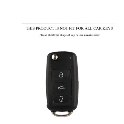 Volkswagen Leather Car Key Case – Full Cover