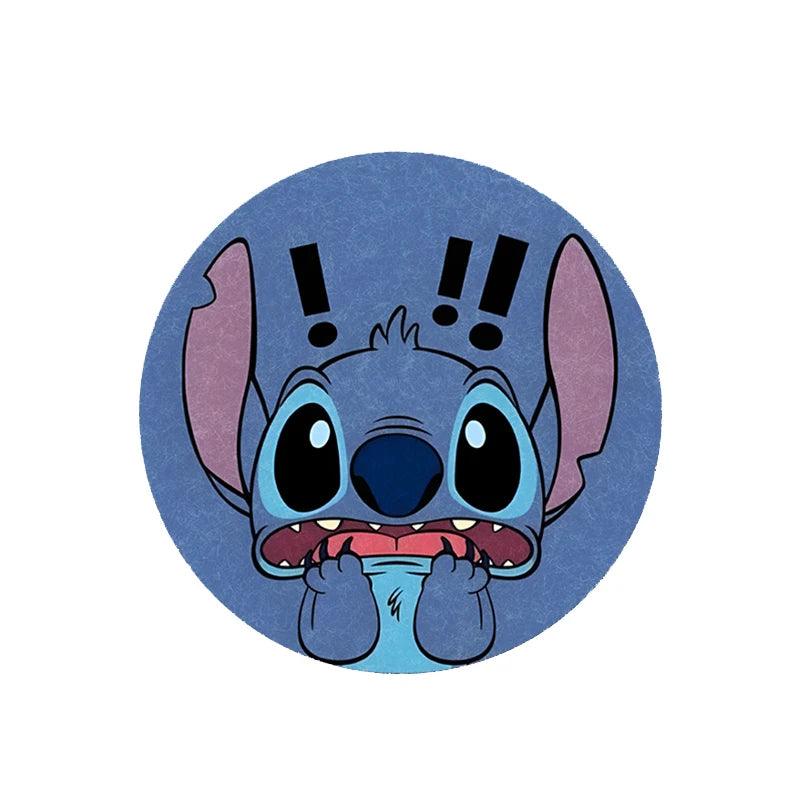 Stitch 3D Anti-Slip Car Cup Holder Coaster Cartoon Auto Interior