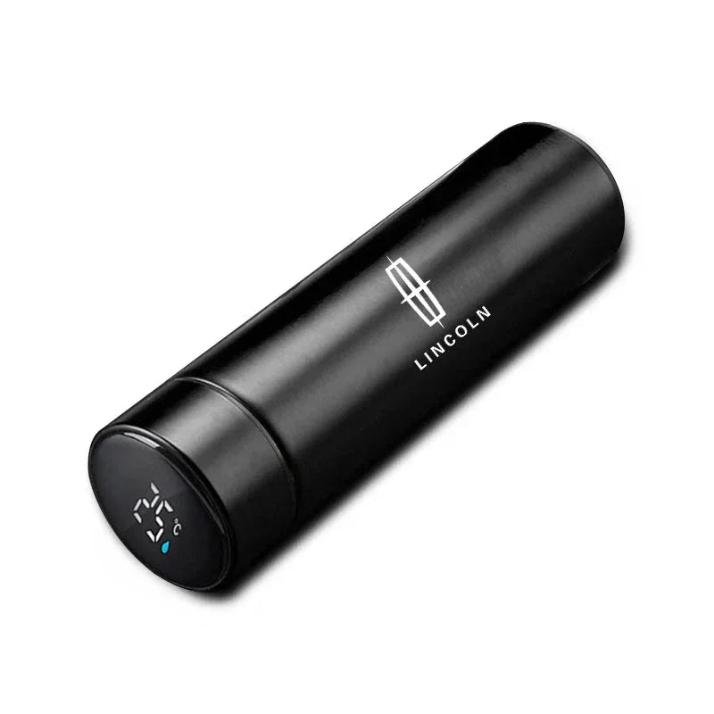Lincoln Smart Thermos Mug - Black