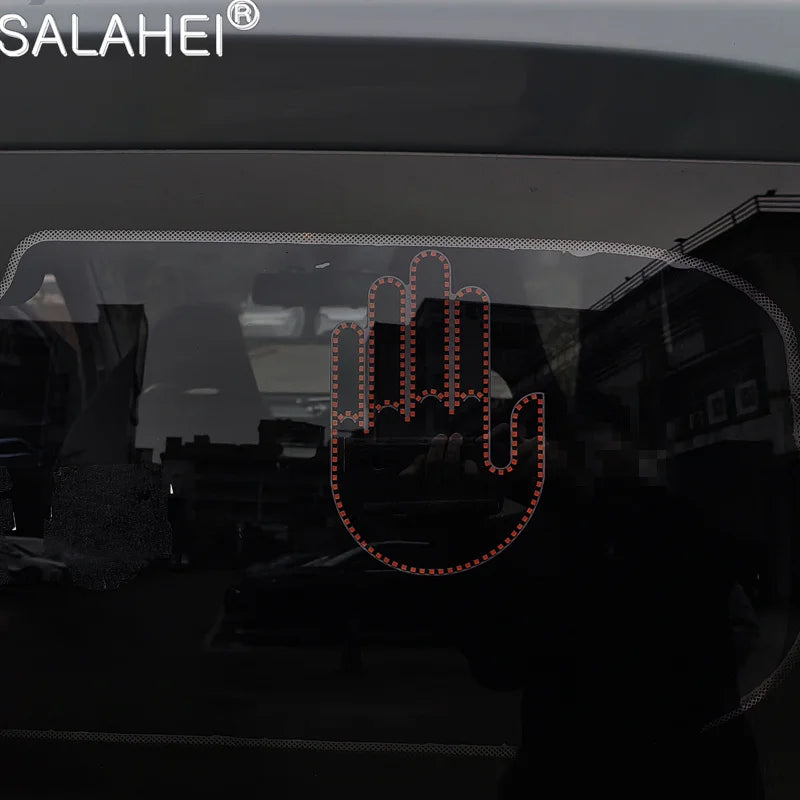 LED Finger Light with Remote for Car Rear Window