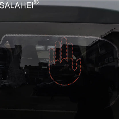 LED Finger Light with Remote for Car Rear Window