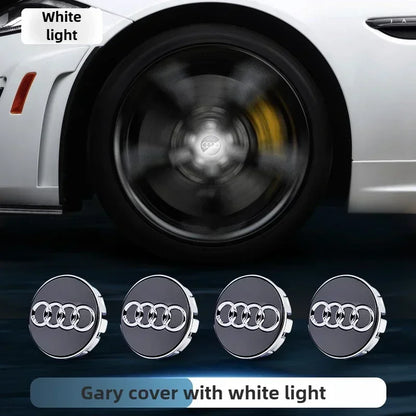 Audi LED Hub Center Caps