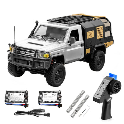 MN82 Series RC Pickup Truck – 4WD Off-Road Climbing Car - MN82 Red-1B