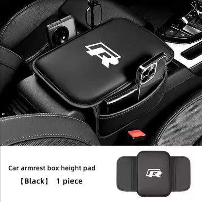 Volkswagen PU Leather Armrest Cushion Storage