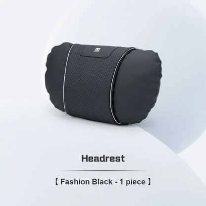 GWM Tank Suede Neck Pillow & Lumbar Support - Black Neck Pillow
