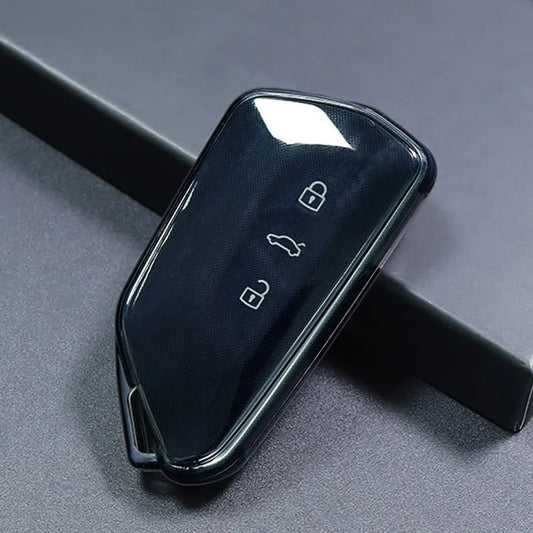 VW Golf 8 & ID.3 ID.4 TPU Key Fob Cover with Keychain
