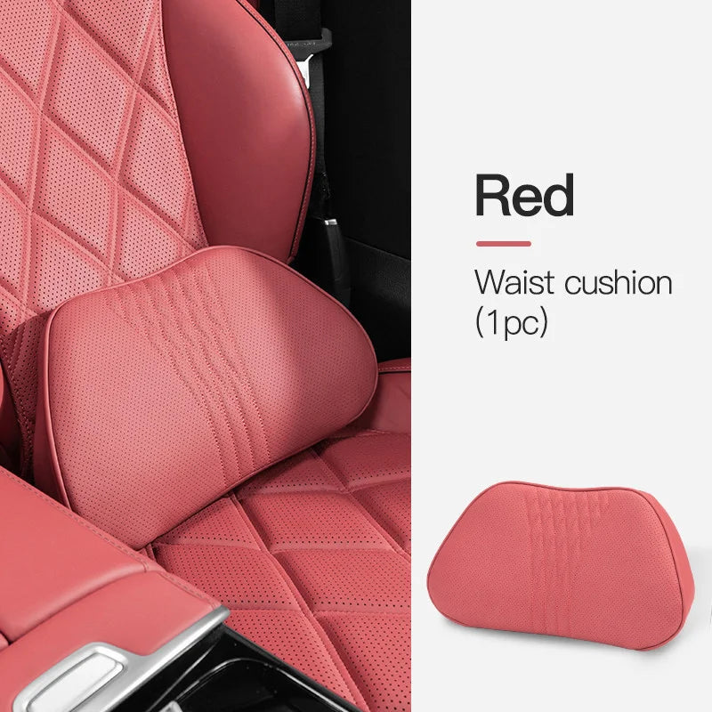 Universal Adjustable Car Headrest & Lumbar Pillow