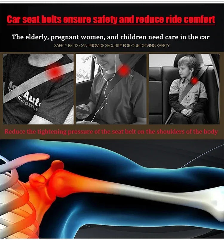 Mazda CX-5 Leather Seat Belt Shoulder Cover - A