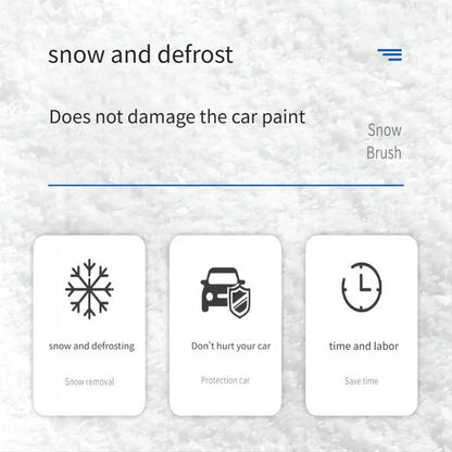 Car Ice Scraper and Snow Shovel