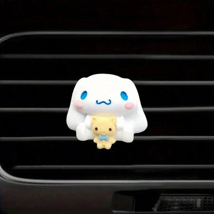 HelloKitty Kuromi Cinnamoroll Car Air Vent Clips Interior Decor