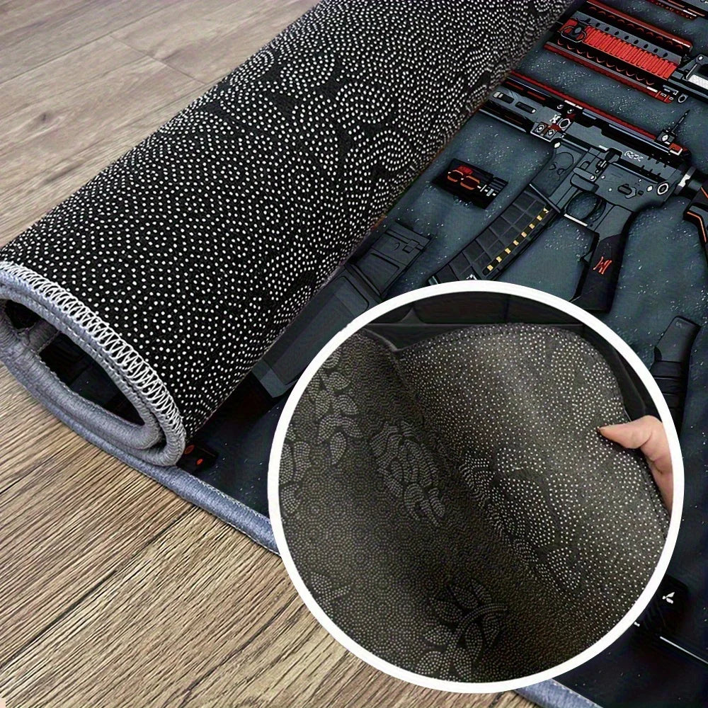 Gun Print Trunk Mat for Sedans, SUVs & Trucks