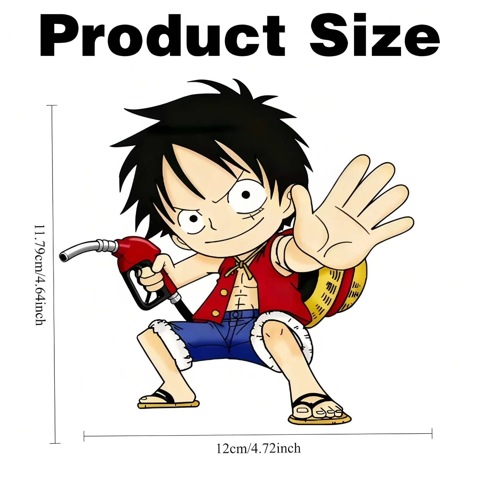 One Piece Chibi Fuel Cap Decal - C