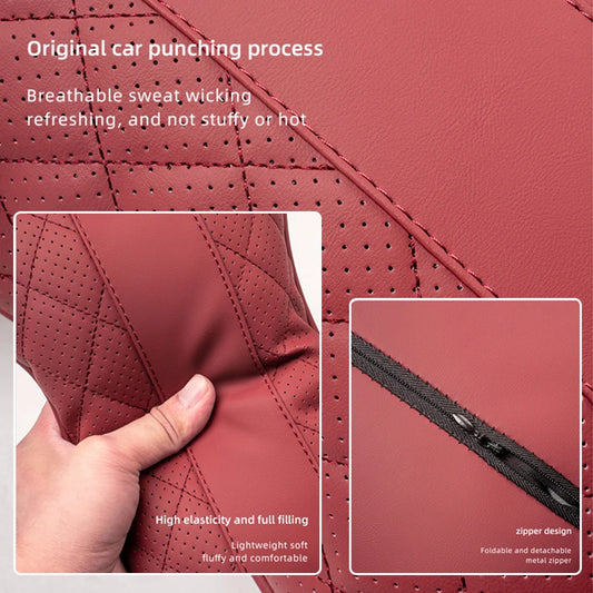 Audi Headrest Pillow - Headrest-Black