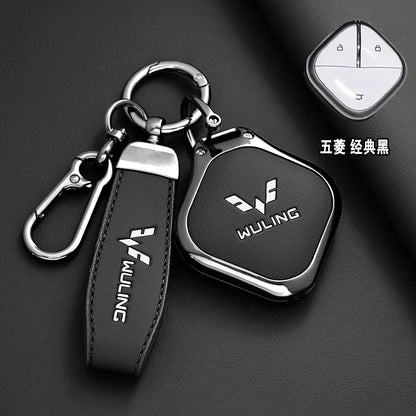 Wuling Zinc Alloy Key Case - Style 6-Black-1PC / for Wuling