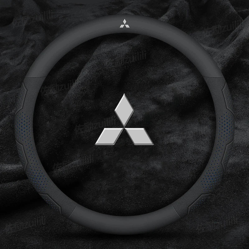 Mitsubishi Steering Wheel Cover – Outlander, ASX, Lancer, Pajero, Triton, L200, Colt, Galant, Delica, Eclipse, Ralliart