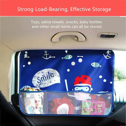 Universal Car Window Sunshade Curtain Adjustable Auto Sun Visor