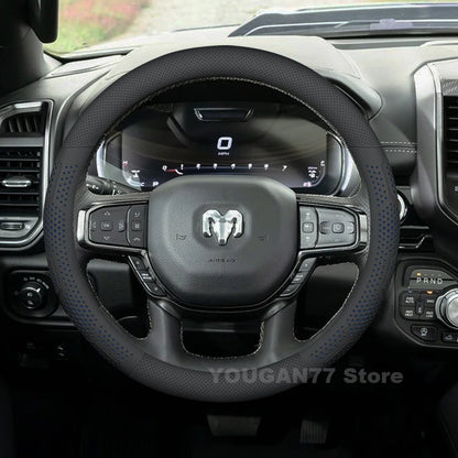 RAM Anti-Slip Leather Steering Wheel Cover