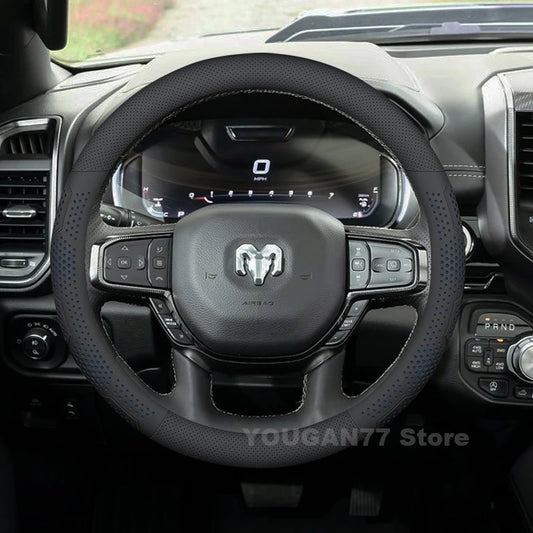 RAM Anti-Slip Leather Steering Wheel Cover