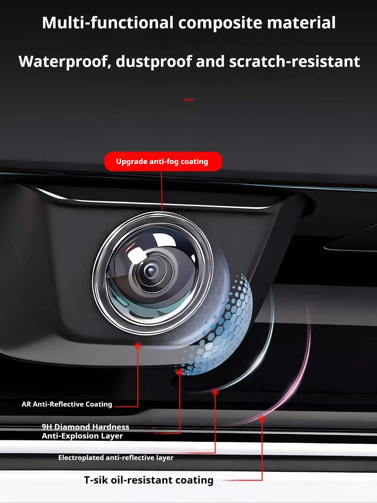 Geely Galaxy Car Camera Lens Protective Cover – Scratch-Resistant Guard