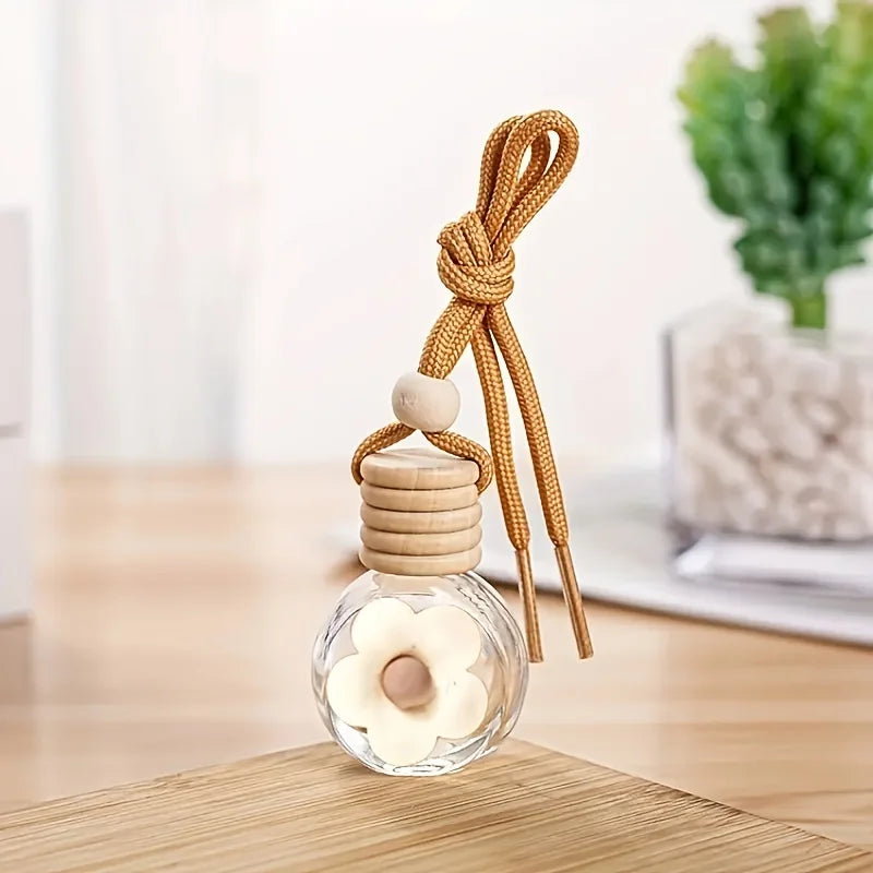 Cartoon Car Aromatherapy Glass Bottle